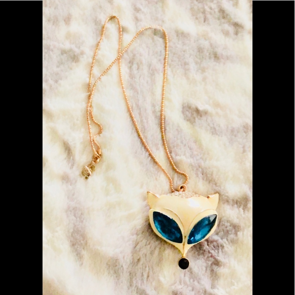 Fox pendant necklace